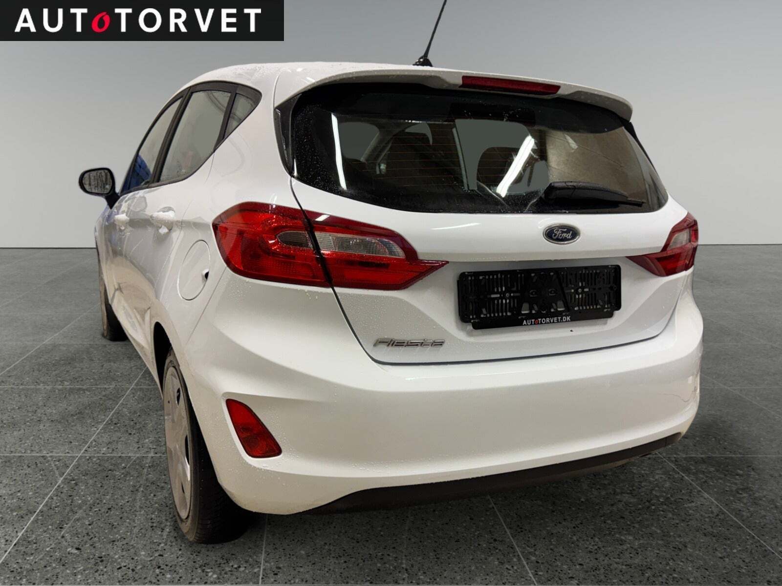Hvid Ford Fiesta fra 2020