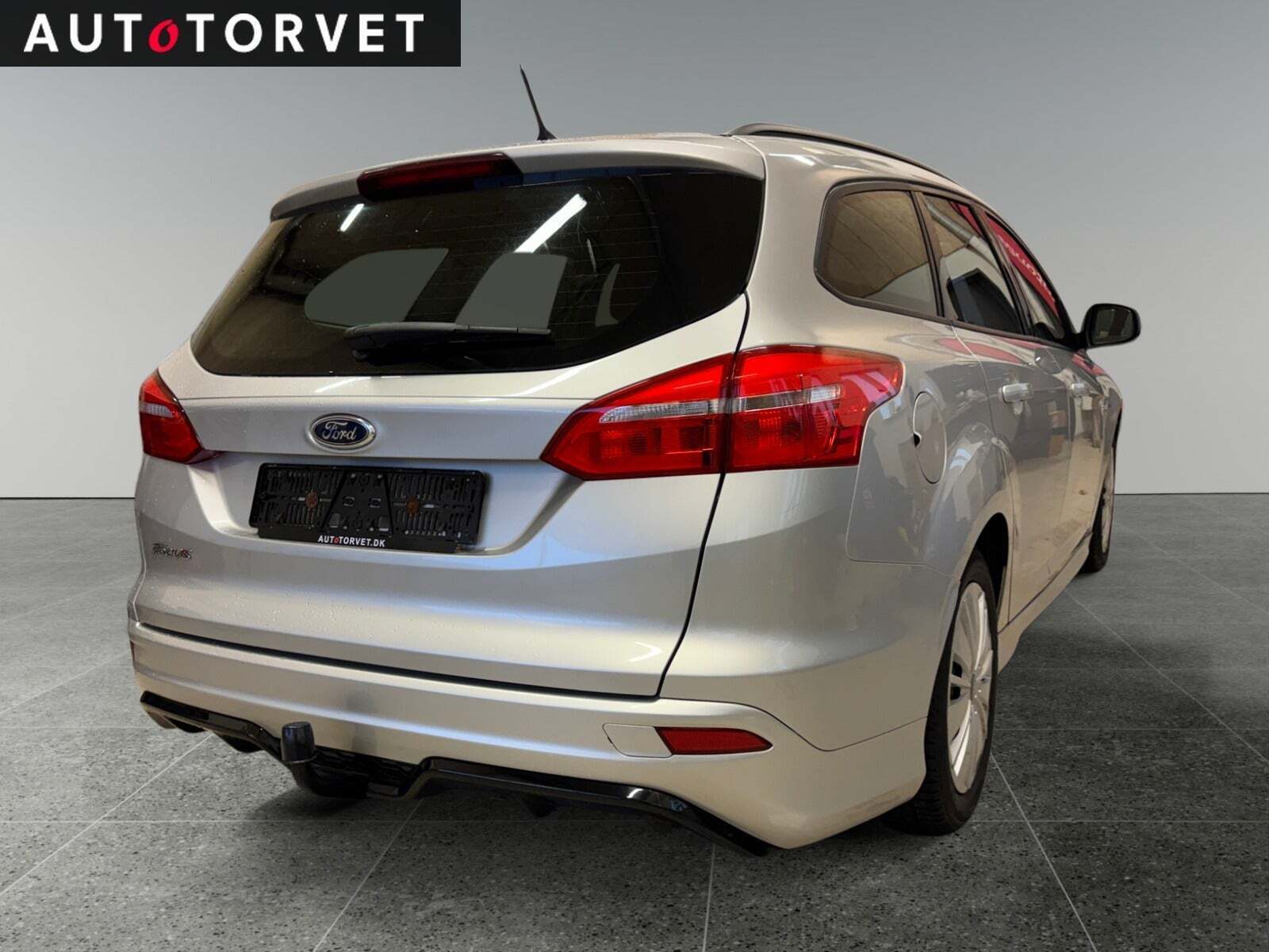 Sølv Ford Focus fra 2017