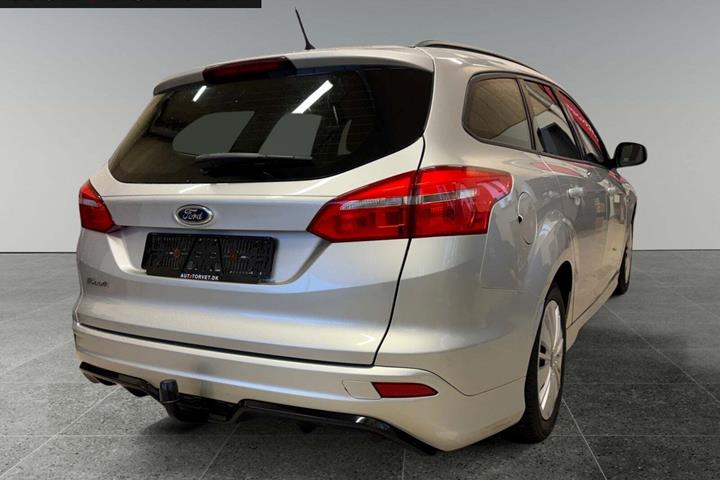 Sølv Ford Focus fra 2017