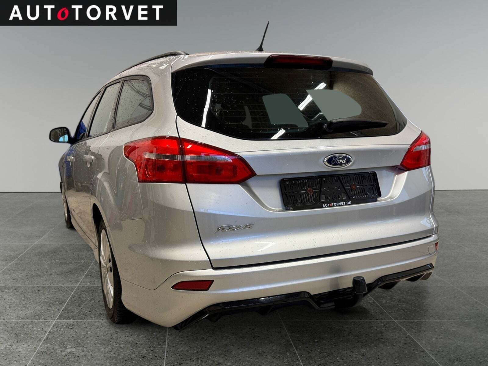 Sølv Ford Focus fra 2017