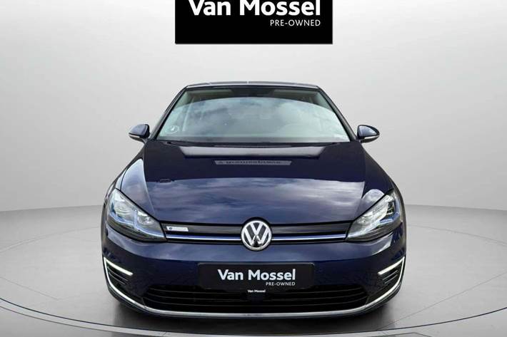 Blå VW e-Golf VII fra 2020