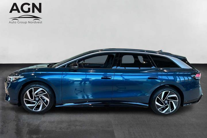 Blå VW ID.7 fra 2025