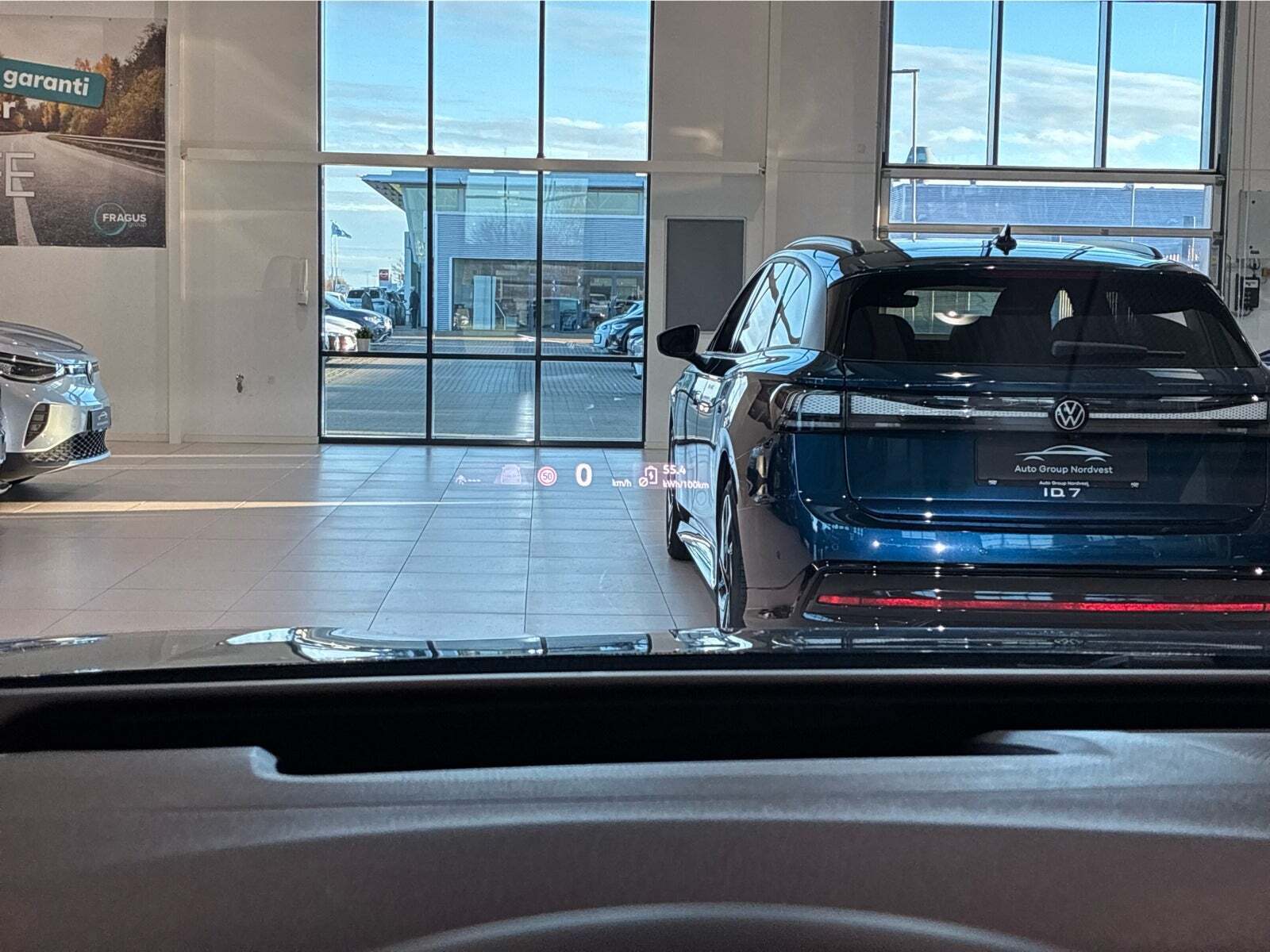 Blå VW ID.7 fra 2025