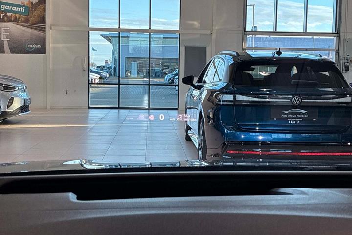 Blå VW ID.7 fra 2025