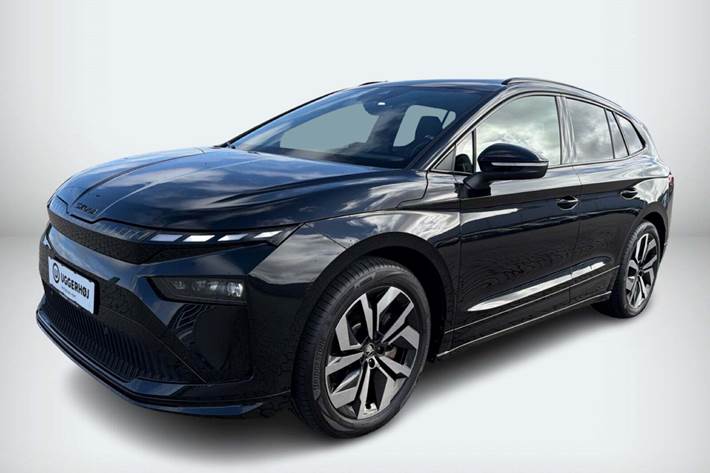 Sort Skoda Enyaq fra 2026