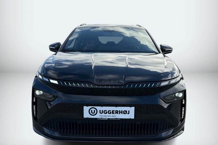 Sort Skoda Enyaq fra 2026