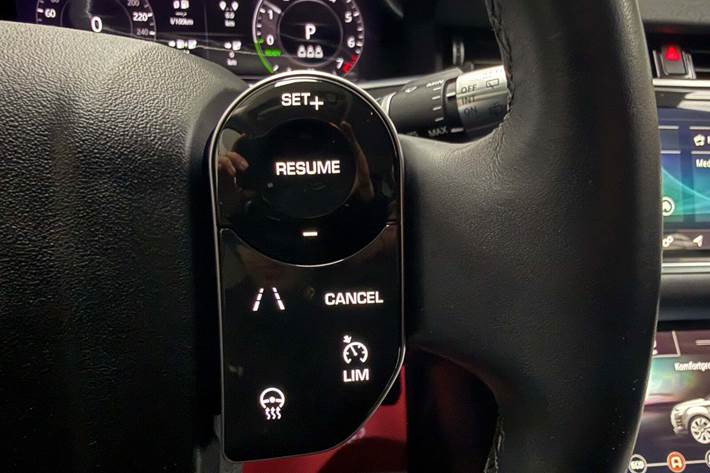 Sort Land Rover Range Rover evoque fra 2021