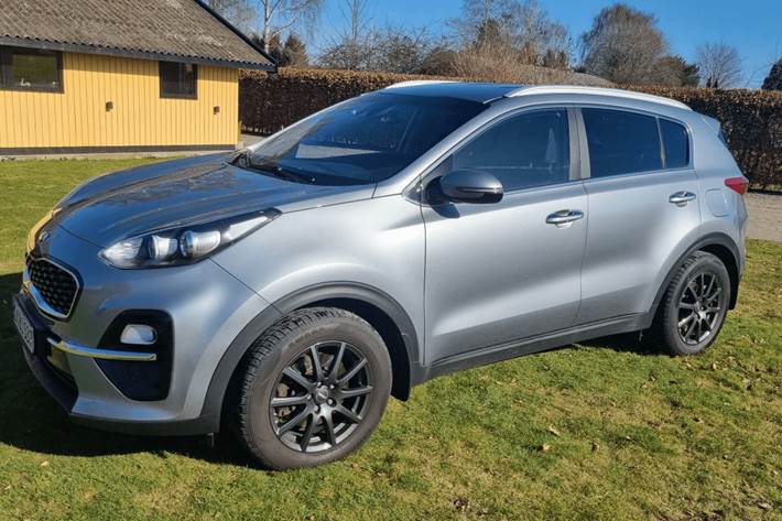 Grå Kia Sportage fra 2019