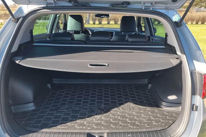 Grå Kia Sportage fra 2019