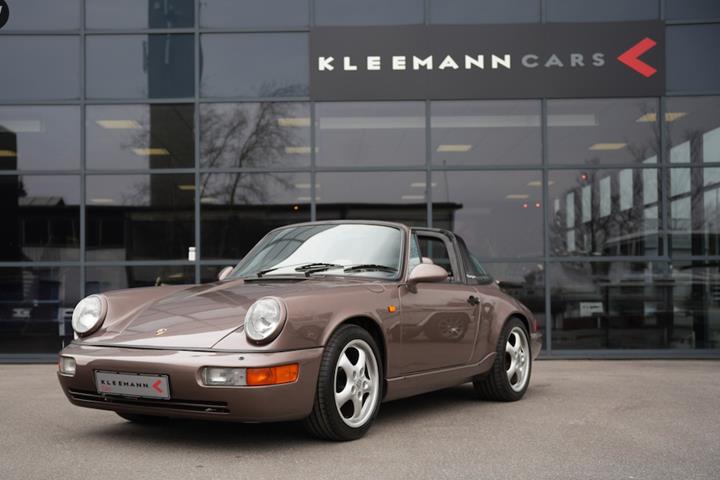 Bronze Porsche 911 fra 1984 set udefra