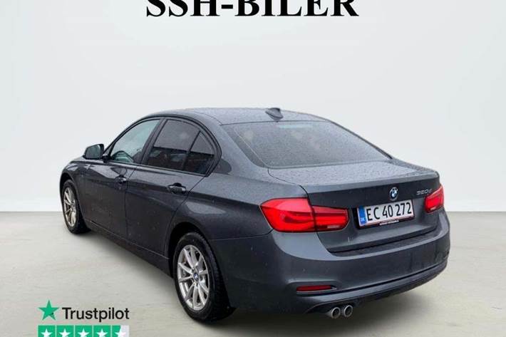 Sort BMW 320d fra 2016