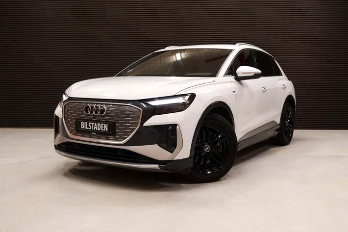 Hvid Audi Q4 e-tron fra 2022