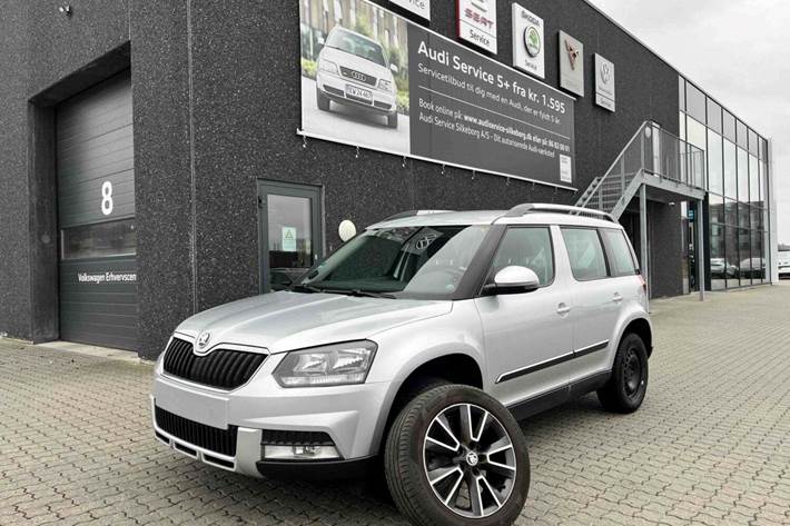 Sølv Skoda Yeti Outdoor fra 2016