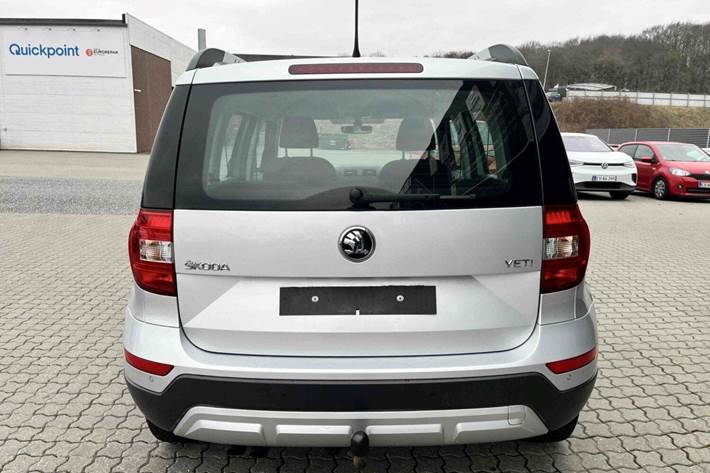 Sølv Skoda Yeti Outdoor fra 2016