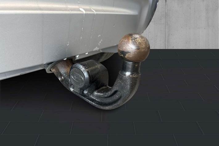 Hvid Land Rover Range Rover evoque fra 2020