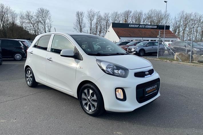 Hvid Kia Picanto fra 2016
