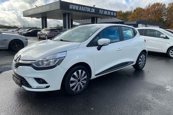 Hvid Renault Clio fra 2018