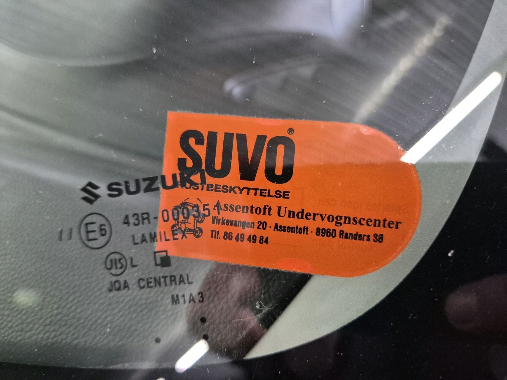 Blå Suzuki Swift fra 2019