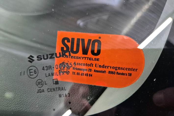 Blå Suzuki Swift fra 2019