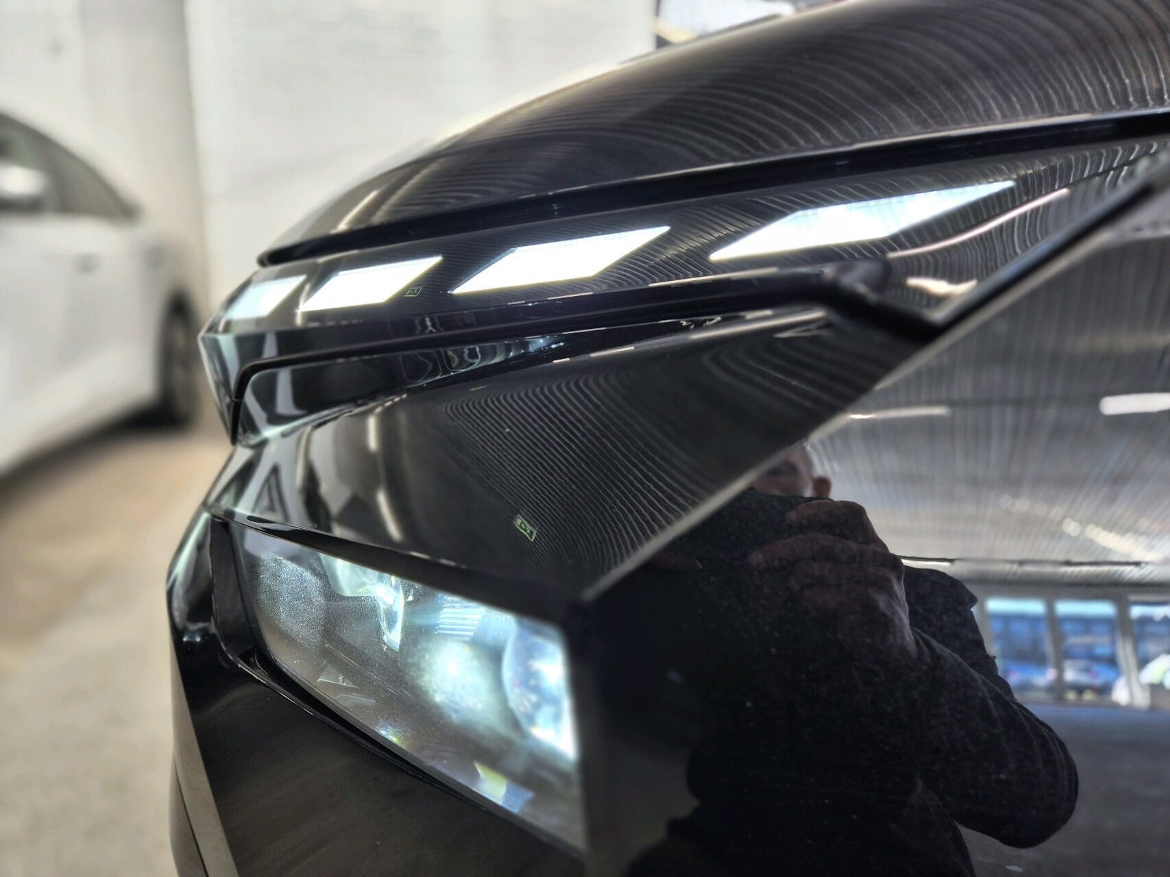 Sort Skoda Enyaq fra 2025