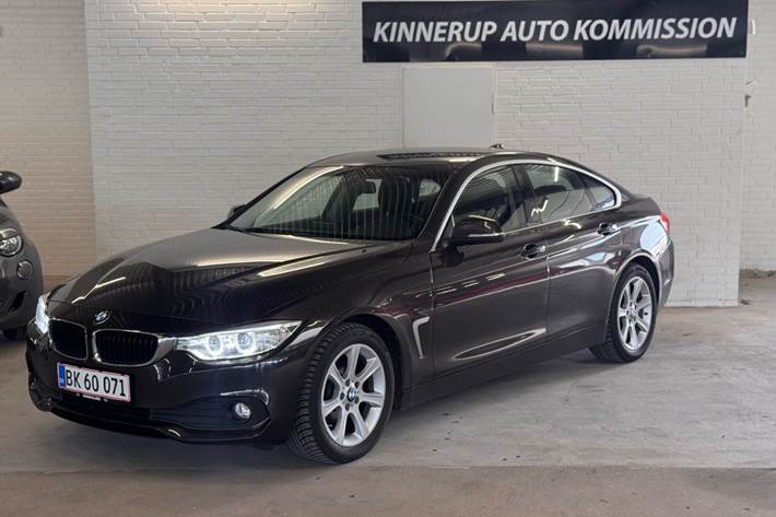 Sort BMW 420d fra 2017