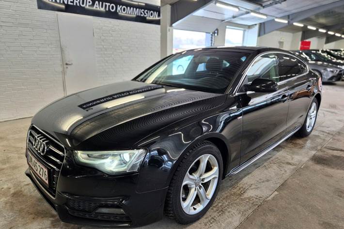 Sort Audi A5 fra 2016