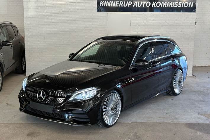 Sort Mercedes C220 d fra 2018