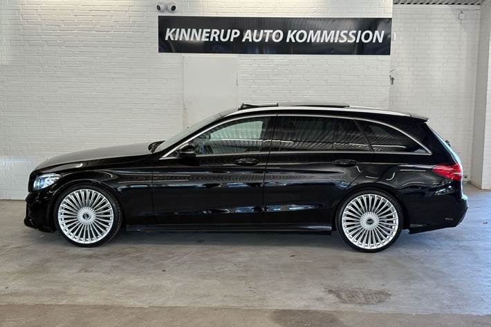 Sort Mercedes C220 d fra 2018