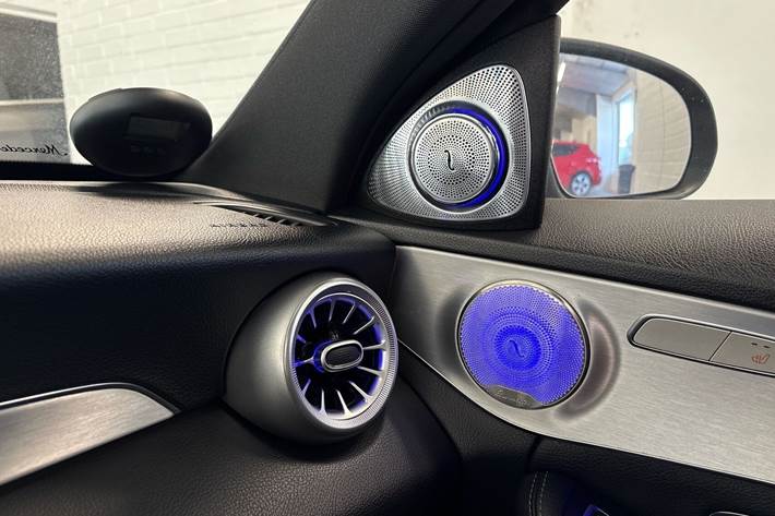 Sort Mercedes C220 d fra 2018