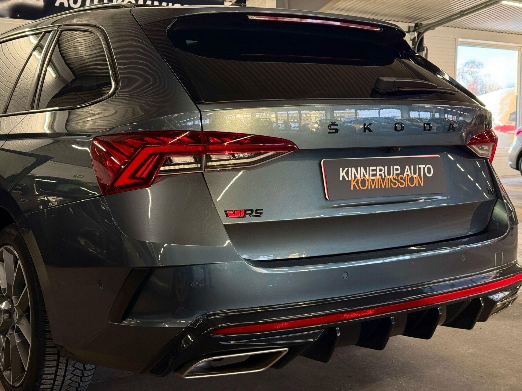 Sort Skoda Octavia fra 2021