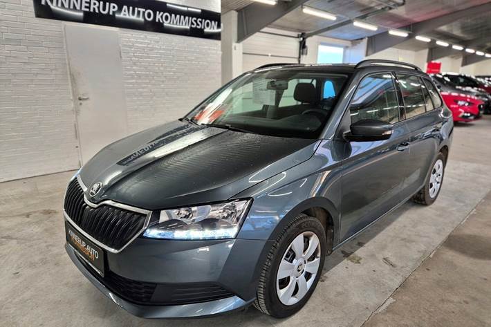 Sort Skoda Fabia fra 2019