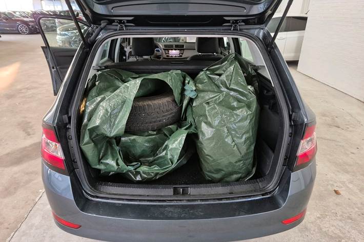 Sort Skoda Fabia fra 2019