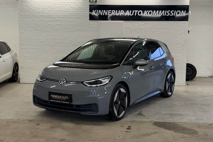 Grå VW ID.3 fra 2020
