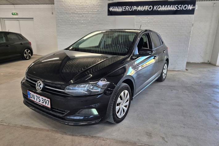 Sort VW Polo fra 2019