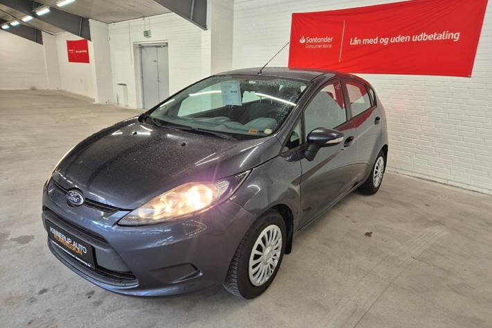 Sort Ford Fiesta fra 2009