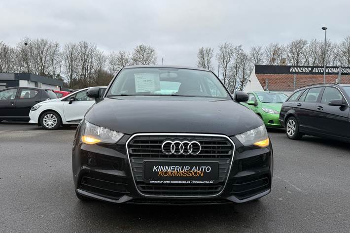 Sort Audi A1 fra 2011