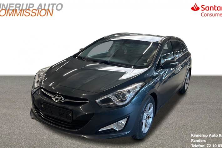 Grå Hyundai i40 fra 2012