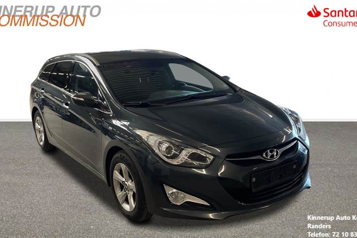 Grå Hyundai i40 fra 2012