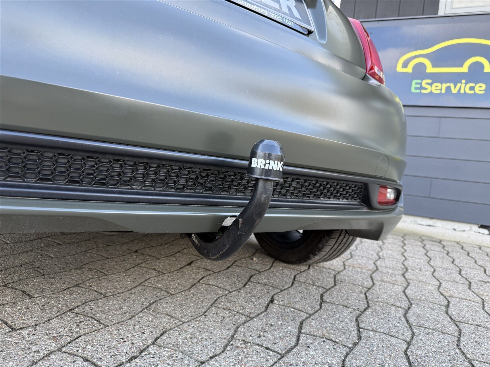 Grøn Fiat 500 fra 2018