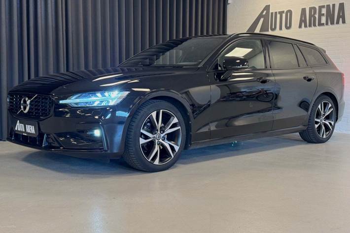 Sort Volvo V60 fra 2021