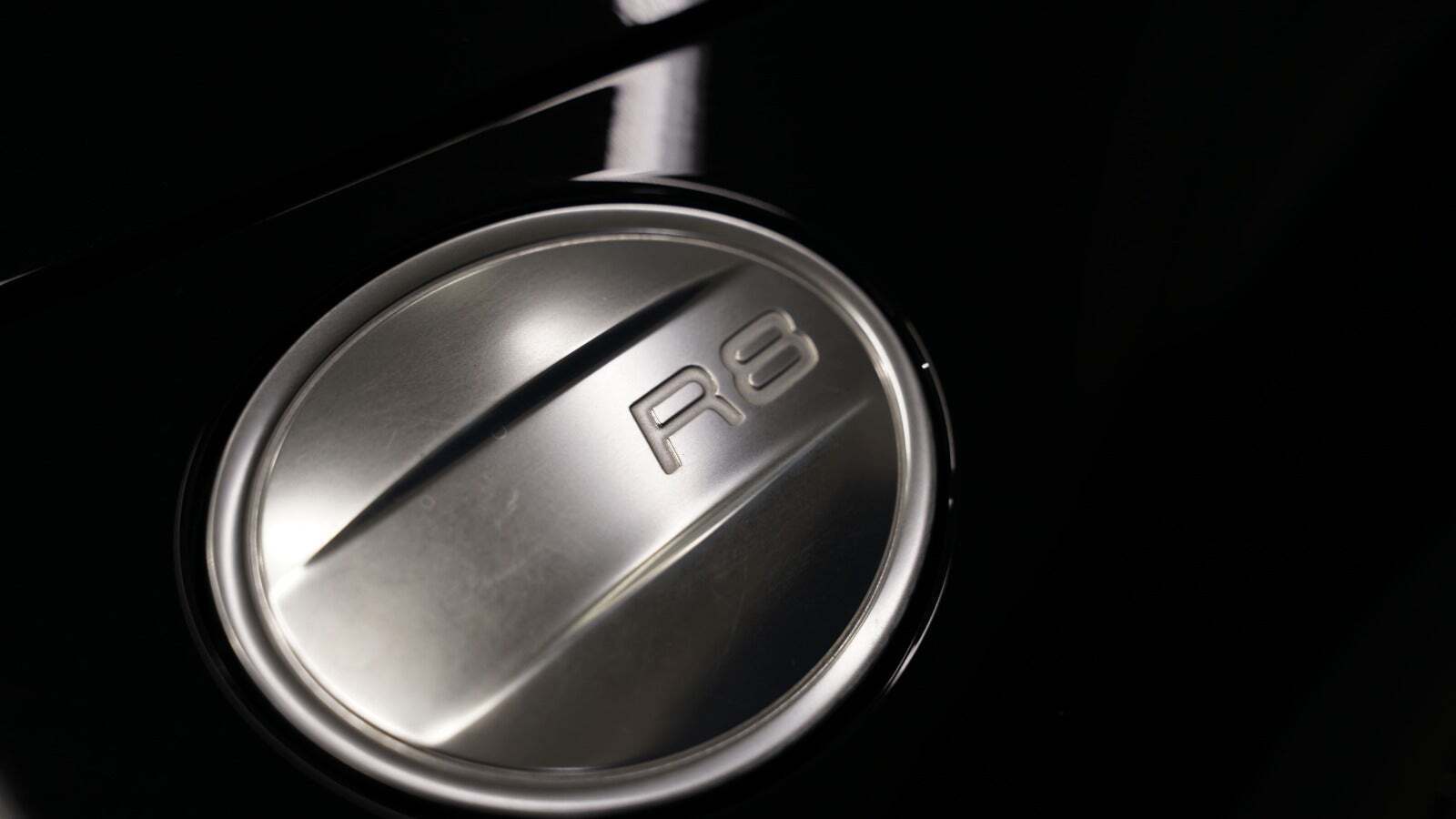 Sort Audi R8 fra 2018