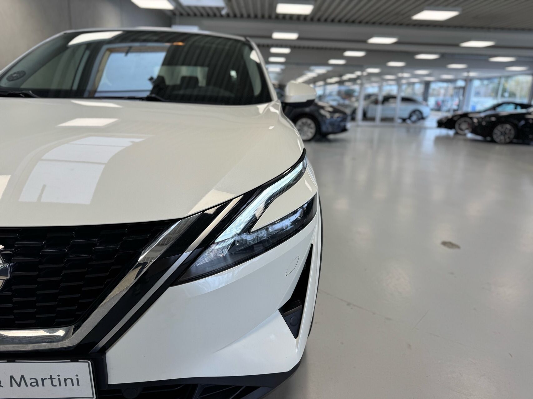 Hvid Nissan Qashqai fra 2022