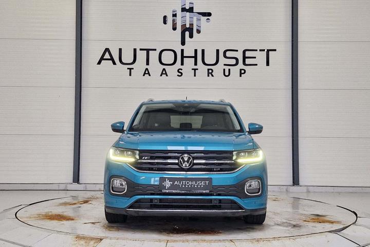 Turquoise VW T-Cross fra 2022