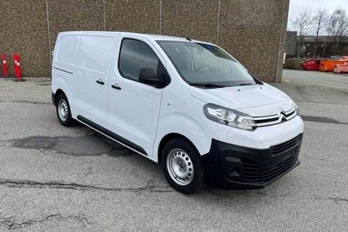 Hvid Citroën e-Jumpy fra 2025