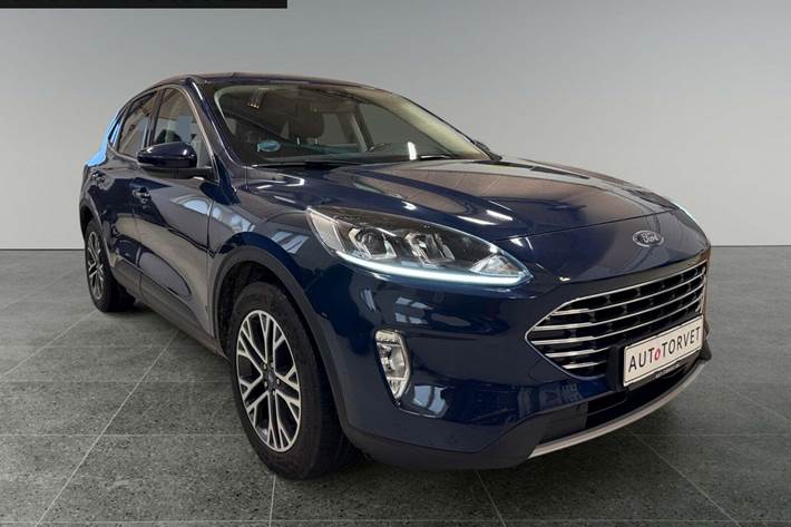 Blå Ford Kuga fra 2020