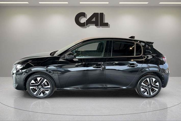 Sort Peugeot 208 fra 2024