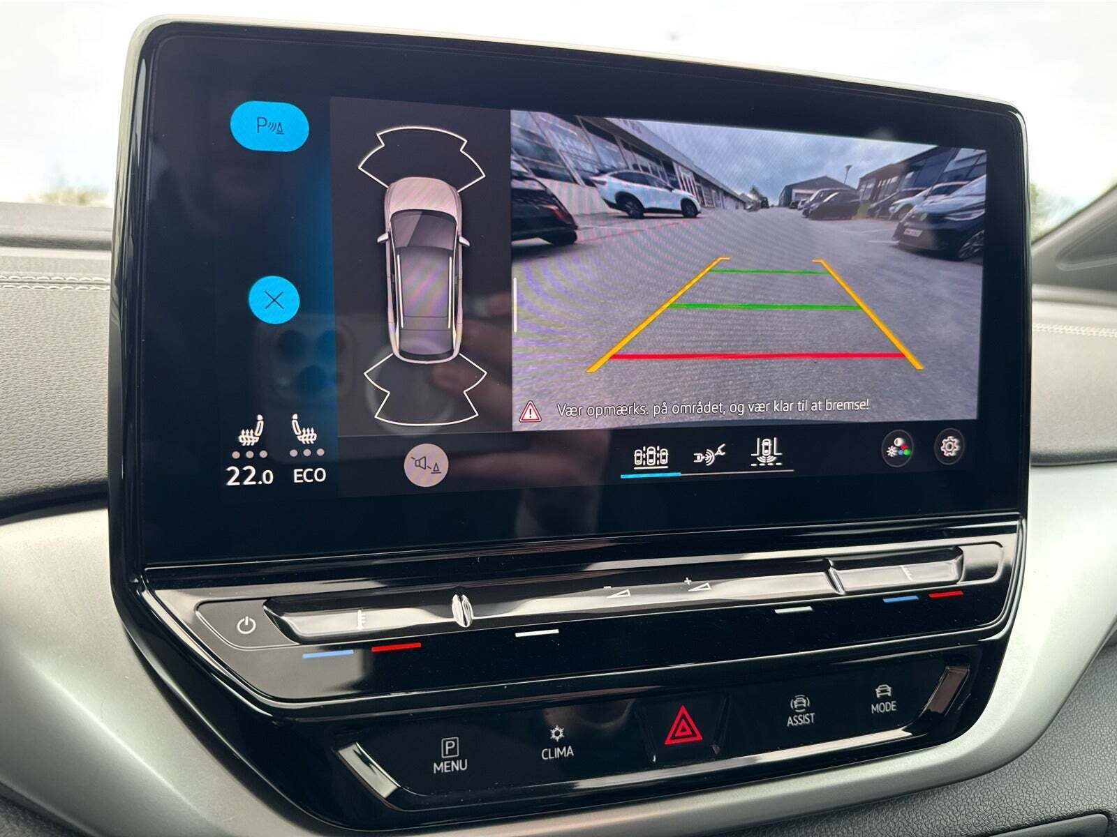 Blå VW ID.4 fra 2023