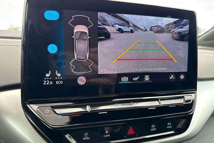 Blå VW ID.4 fra 2023