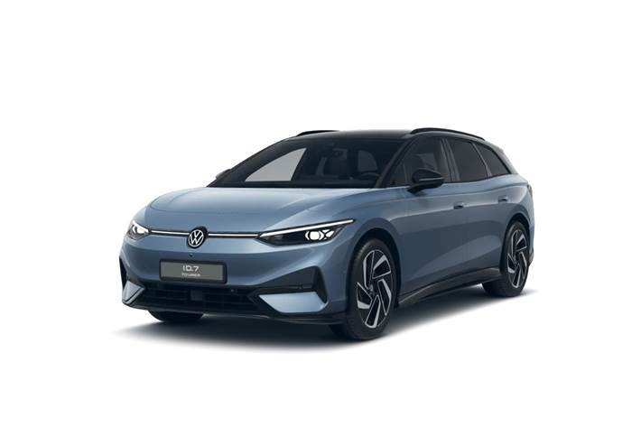 Blå VW ID.7 fra 2025