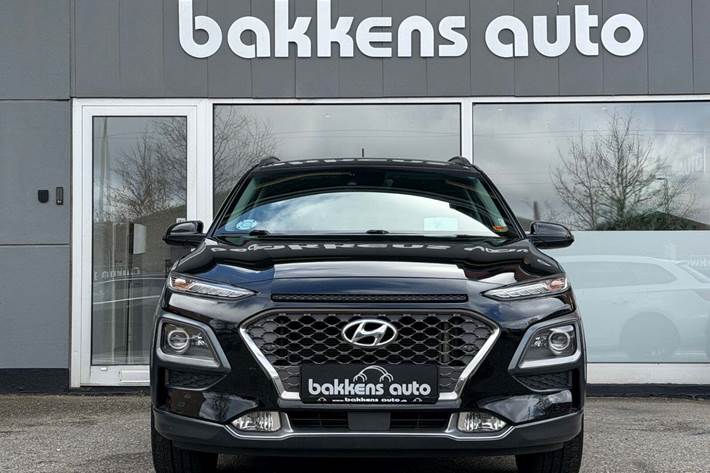 Sort Hyundai Kona fra 2018